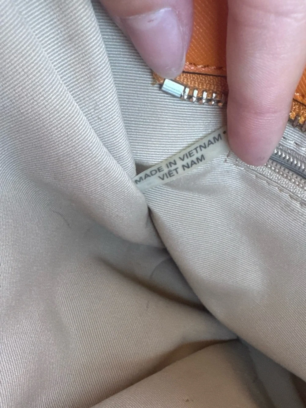 Coach Leather Tote in Cognac Tan
